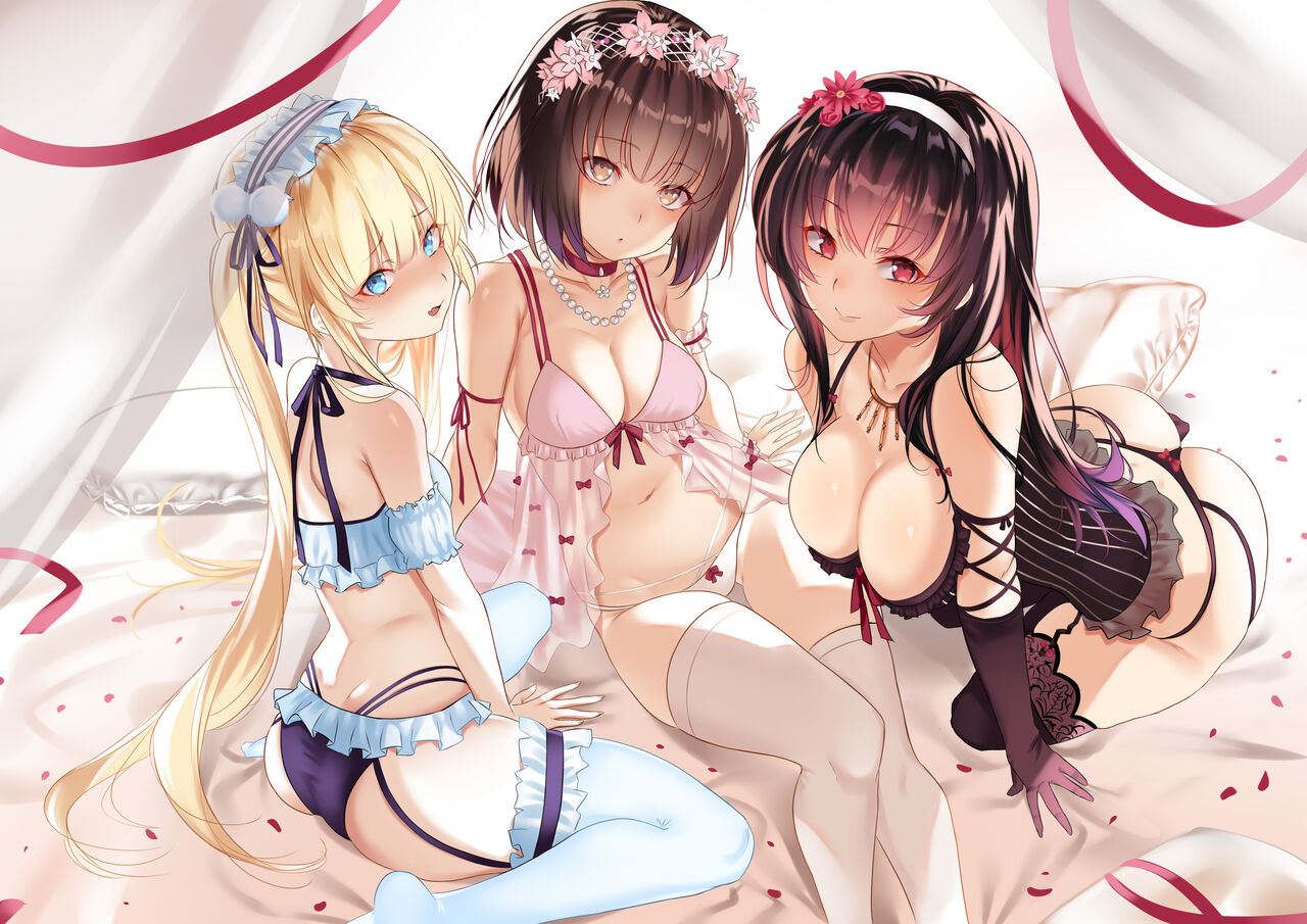 Saekano x Lingerie page 1 full