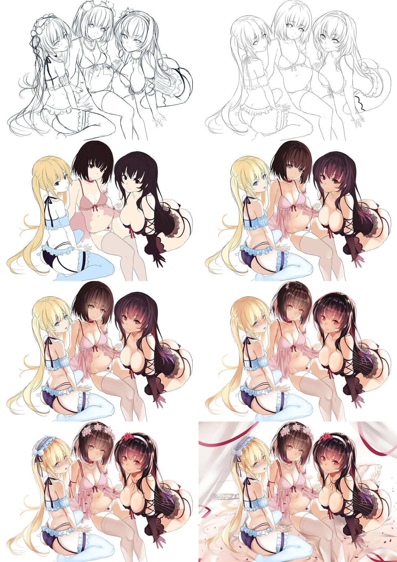 Saekano x Lingerie page 2 full