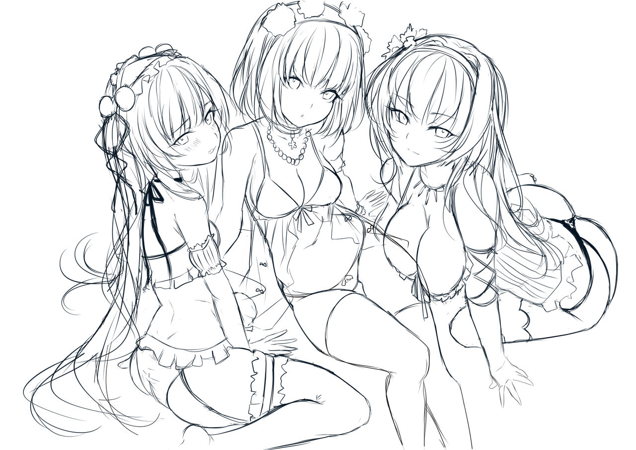 Saekano x Lingerie page 3 full