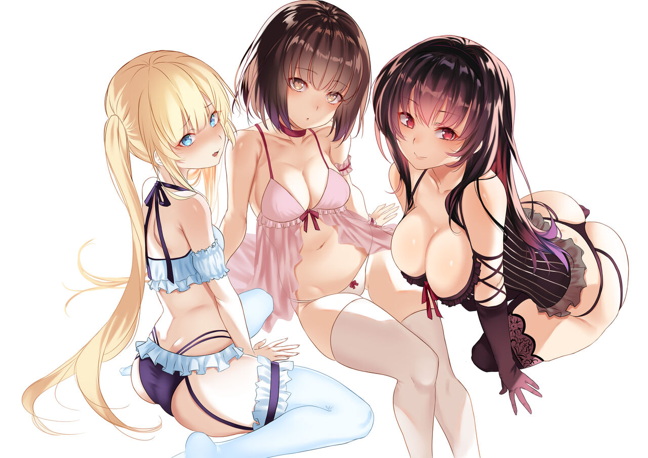 Saekano x Lingerie page 8 full
