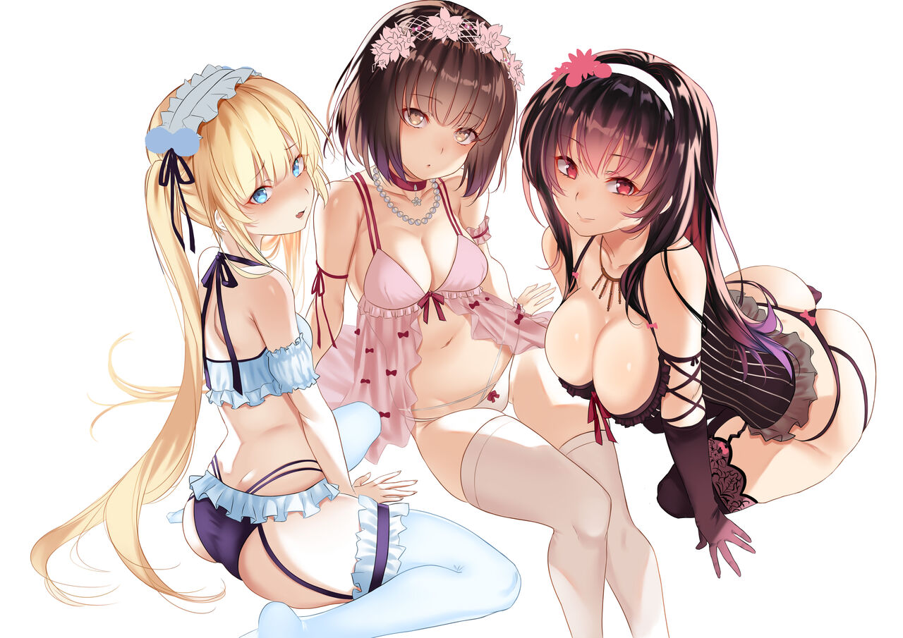 Saekano x Lingerie page 9 full