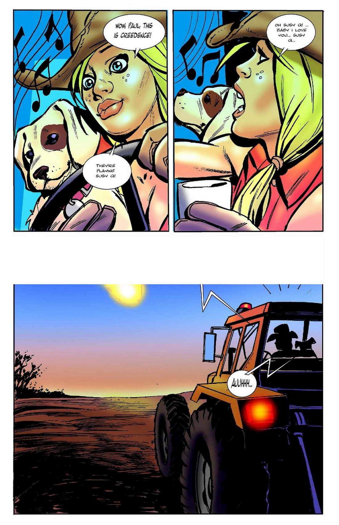BotComics - The tall girl in a small town page 4 full