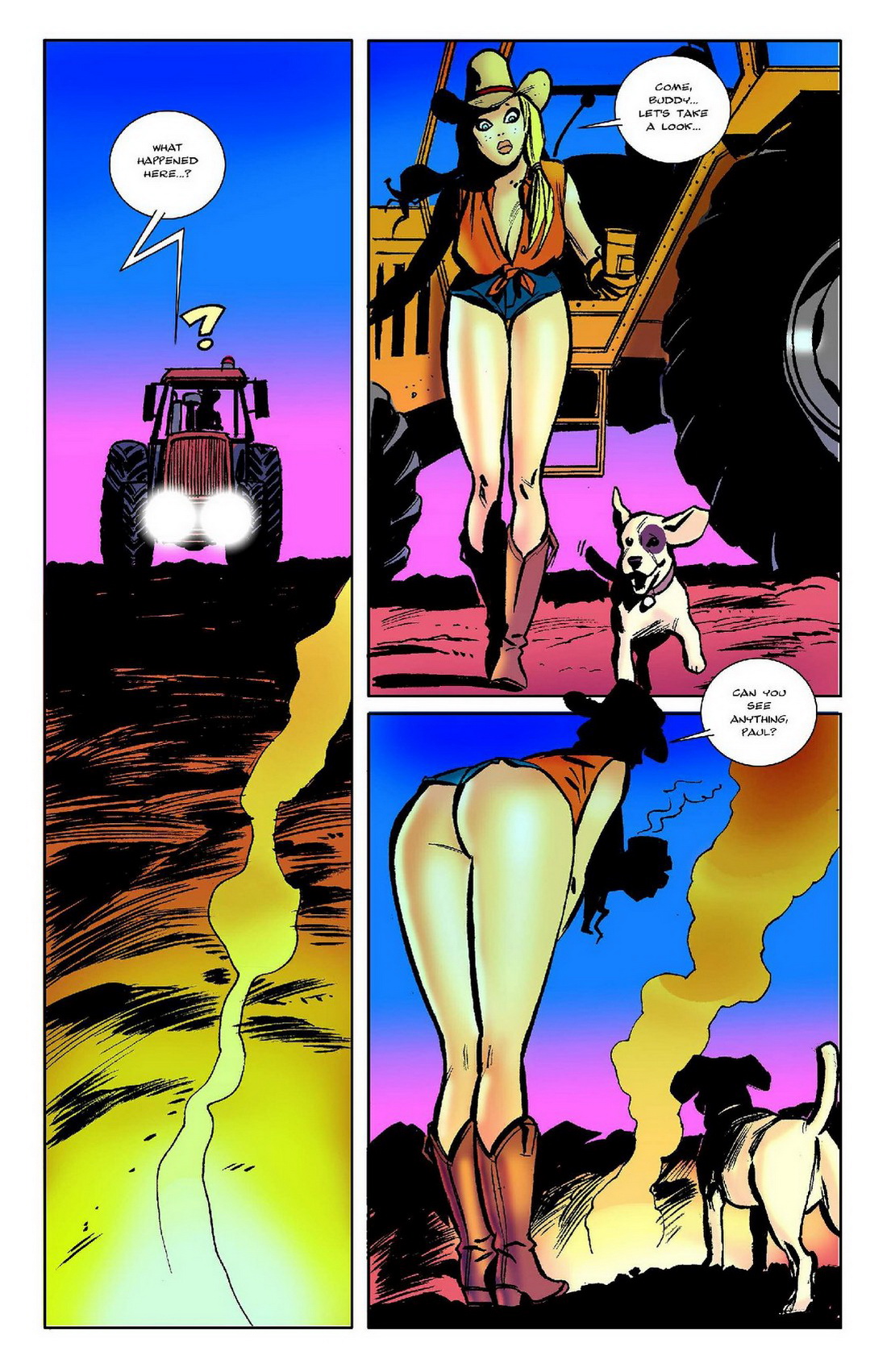 BotComics - The tall girl in a small town page 6 full