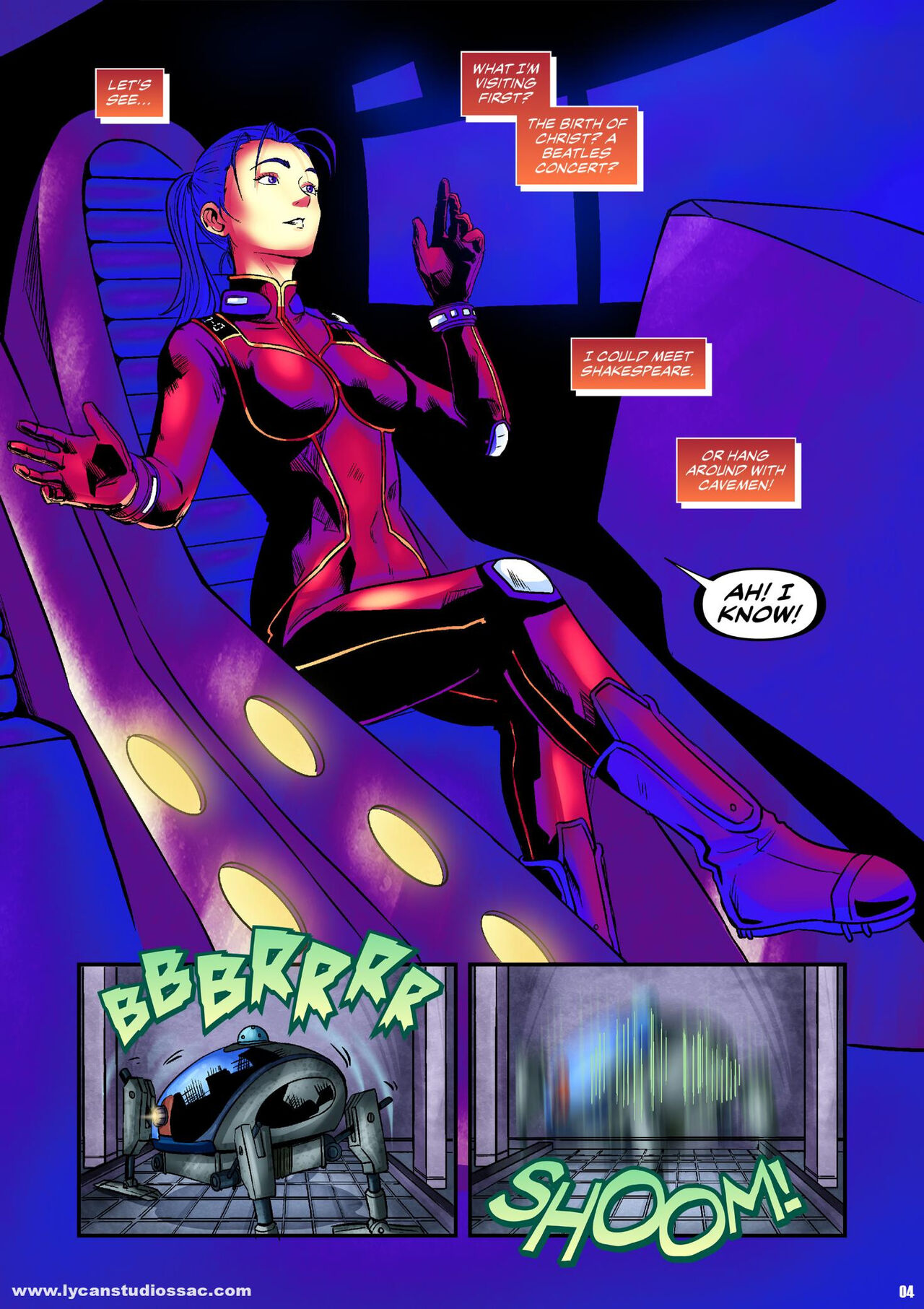 Cara and The Raptor Society page 7 full