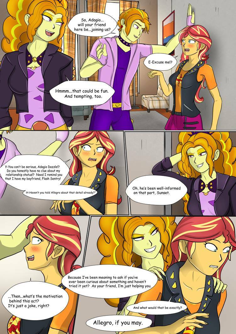 Sunsets Dilemma with Adagio page 1 full