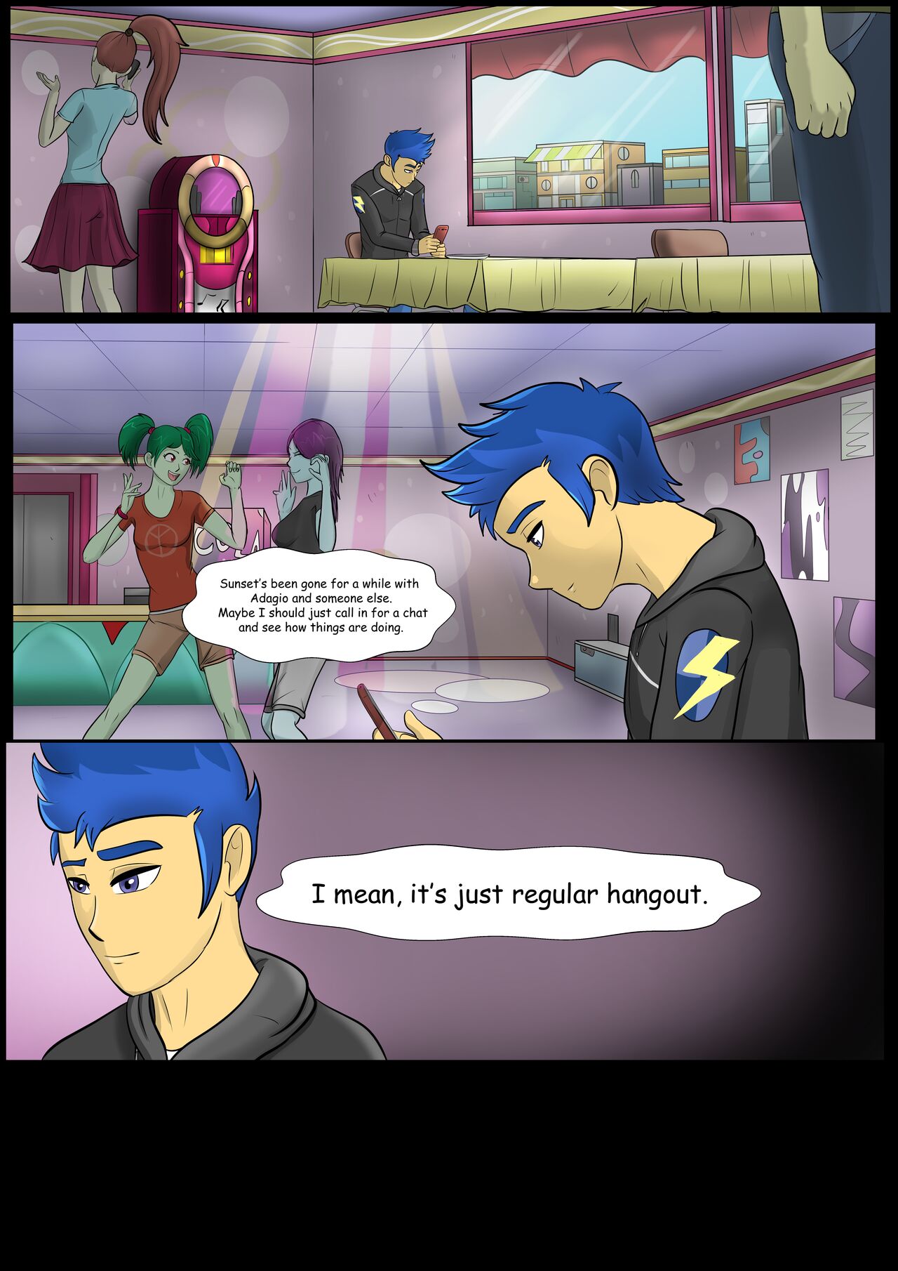 Sunsets Dilemma with Adagio page 8 full
