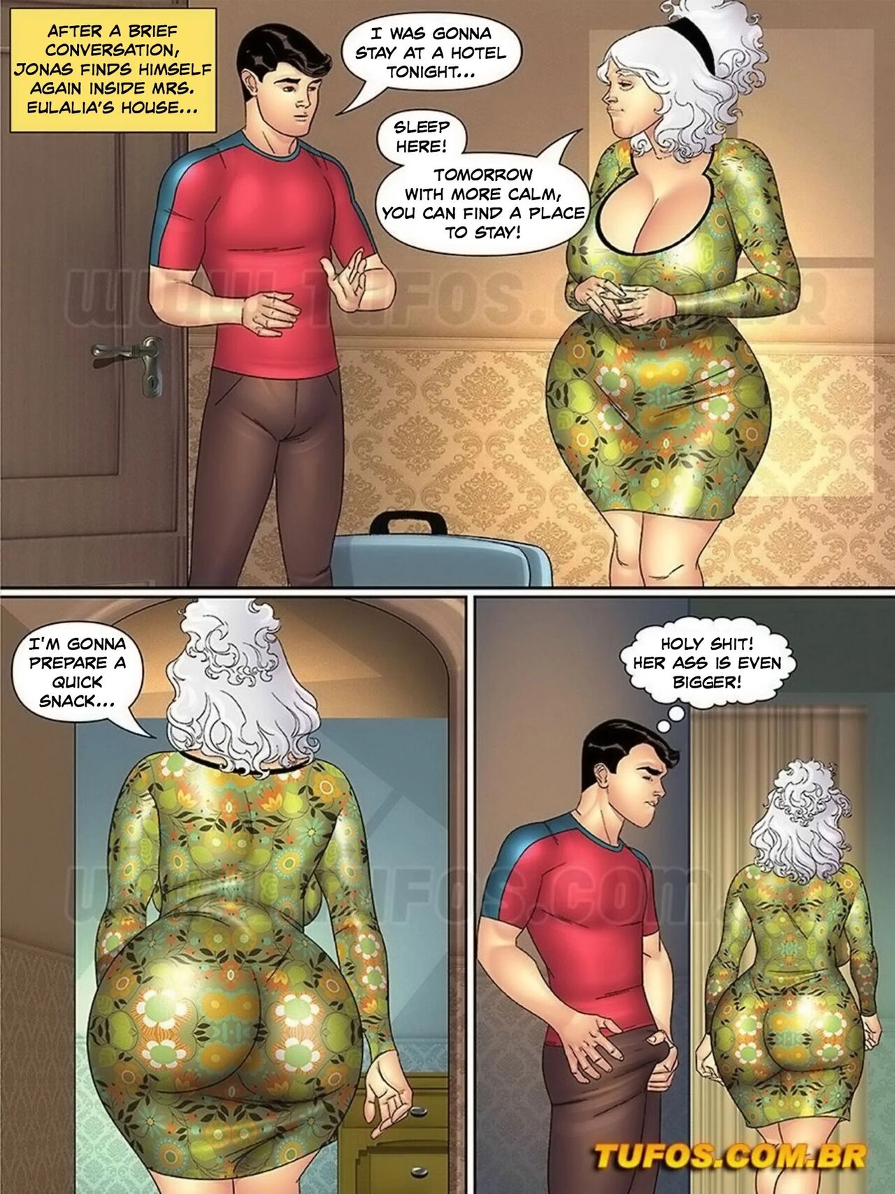 Aunt, Cousins And Co. - the neighbors huge ass -  - 33 - english page 6 full