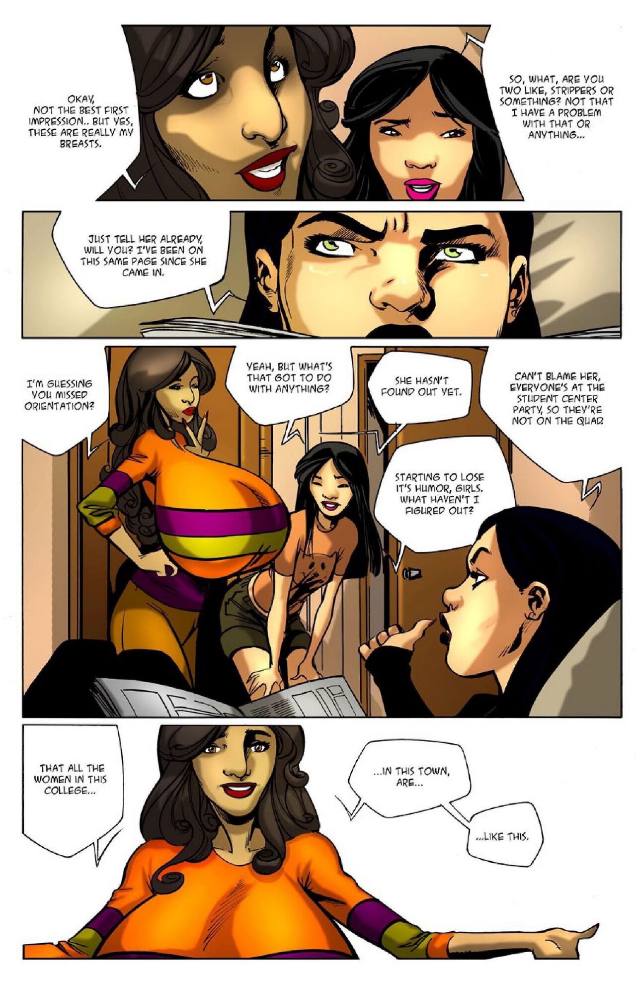 BotComics - Welcome to chastity page 7 full
