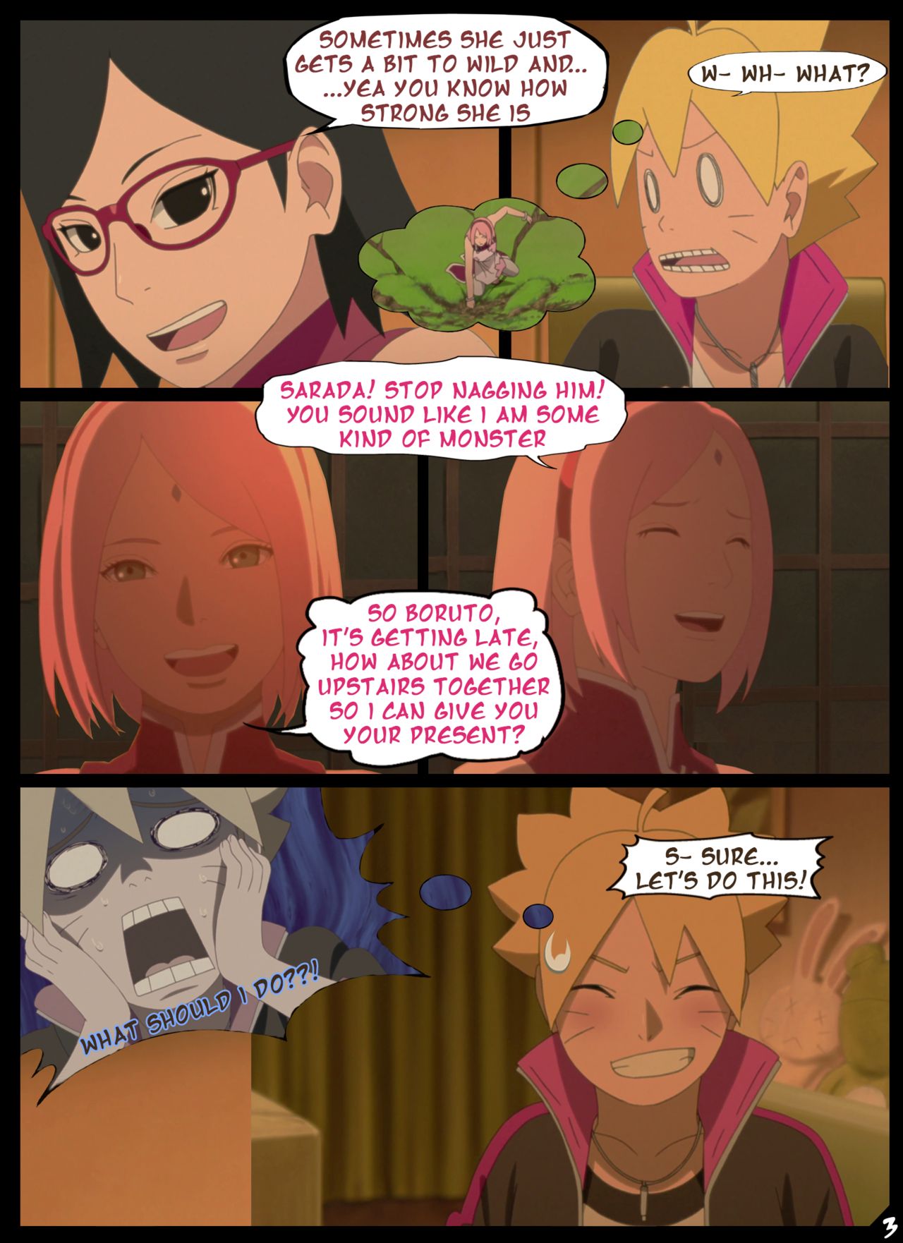 Boruto's Birthday page 4 full
