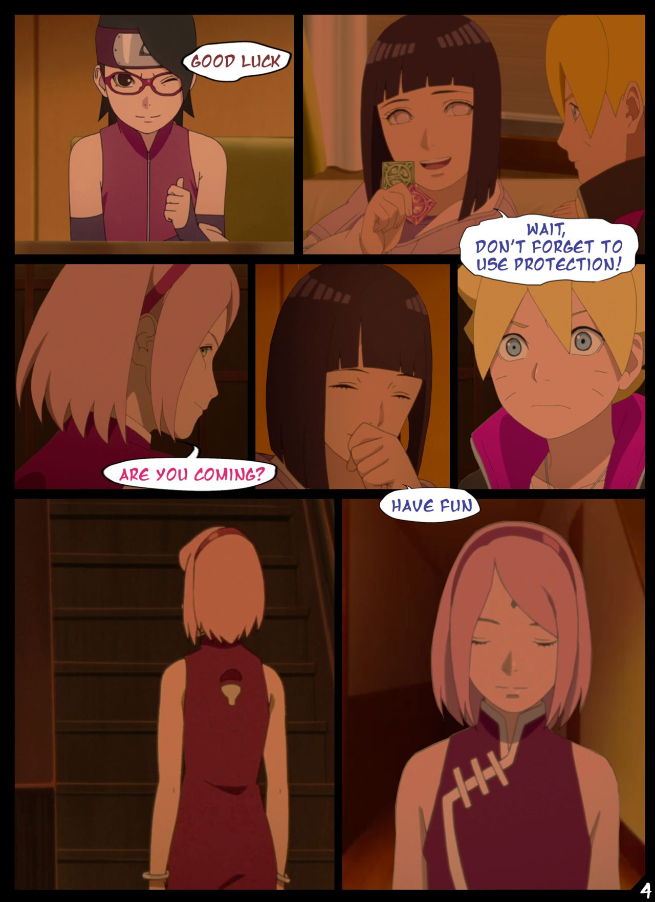 Boruto's Birthday page 5 full