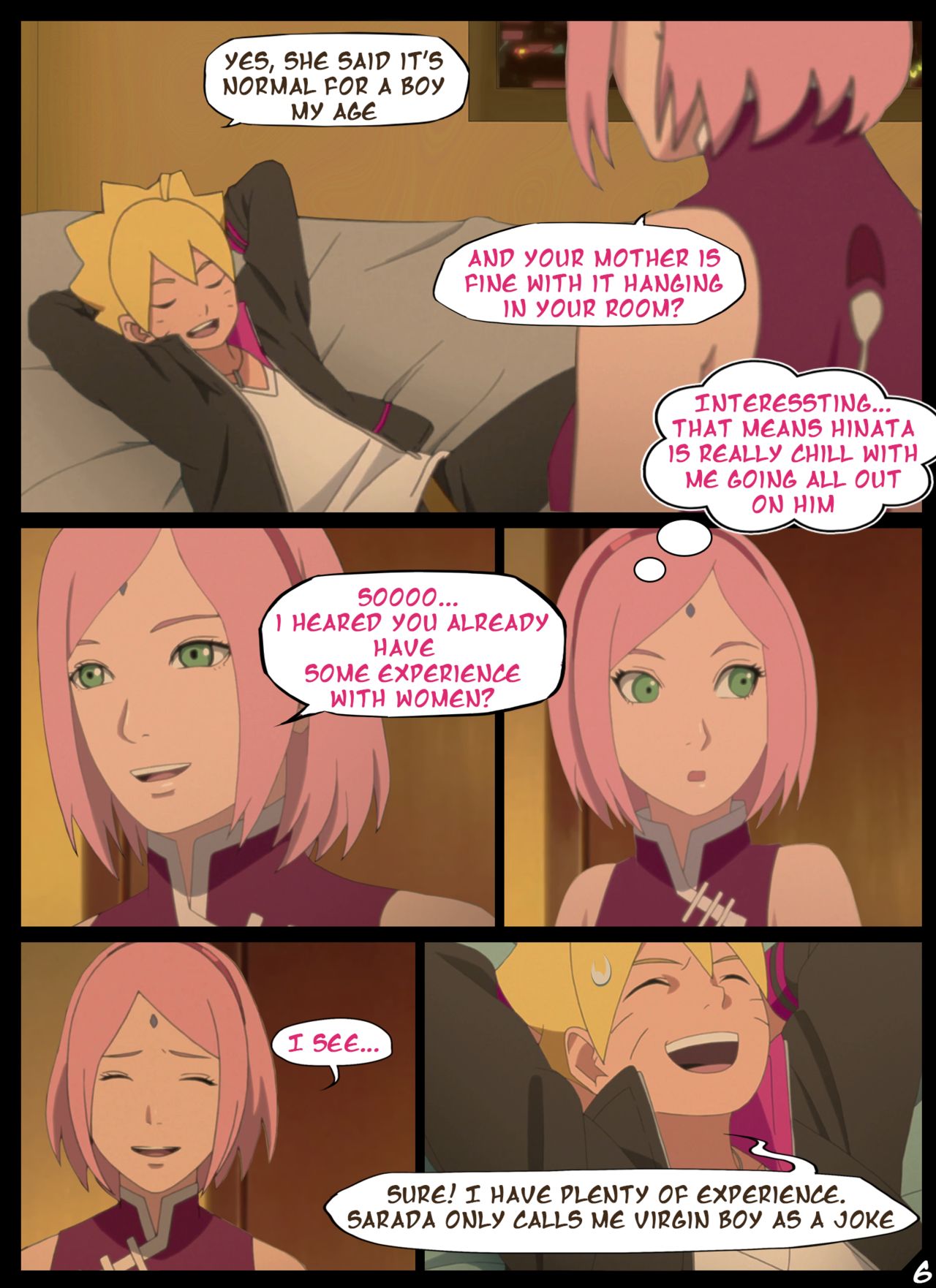 Boruto's Birthday page 7 full