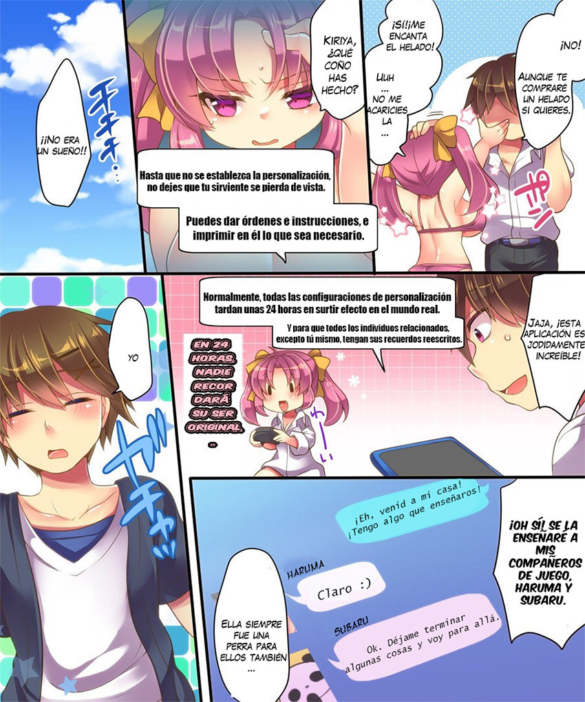 Mahou no Appli de Shinyuu o TS Servant ni Shite mita Kekka www page 8 full