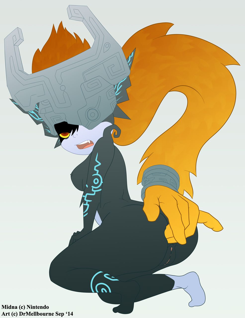 Midna Fingers Her Butthole page 10 full