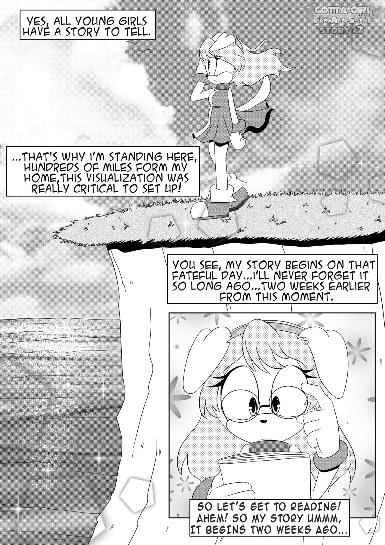 Gotta Girl Fast #2: Origin page 2 full