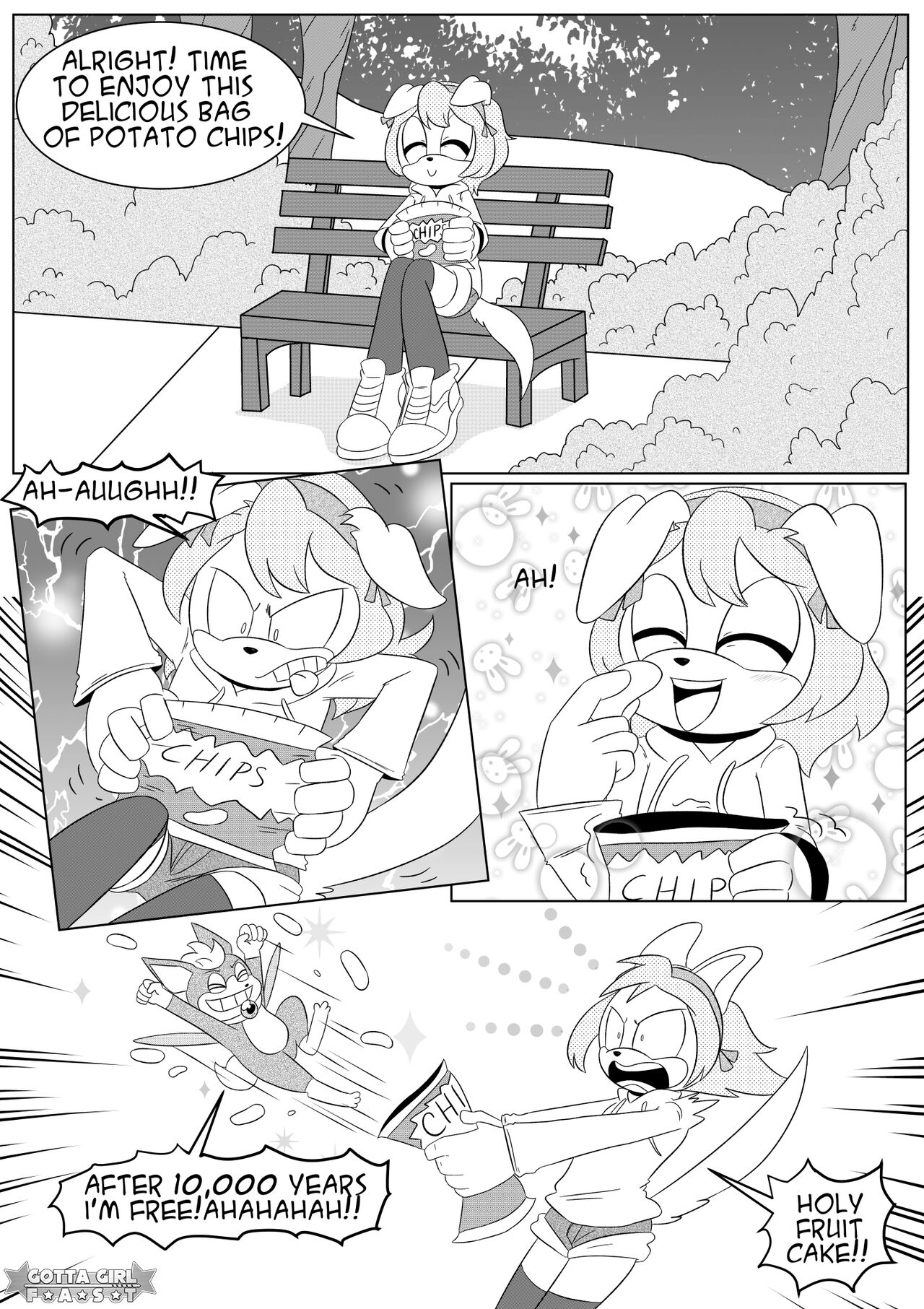 Gotta Girl Fast #2: Origin page 3 full