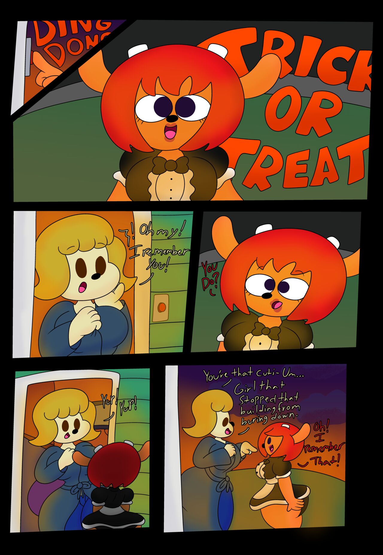 Um Jammer Lammy: Milky Treats page 2 full