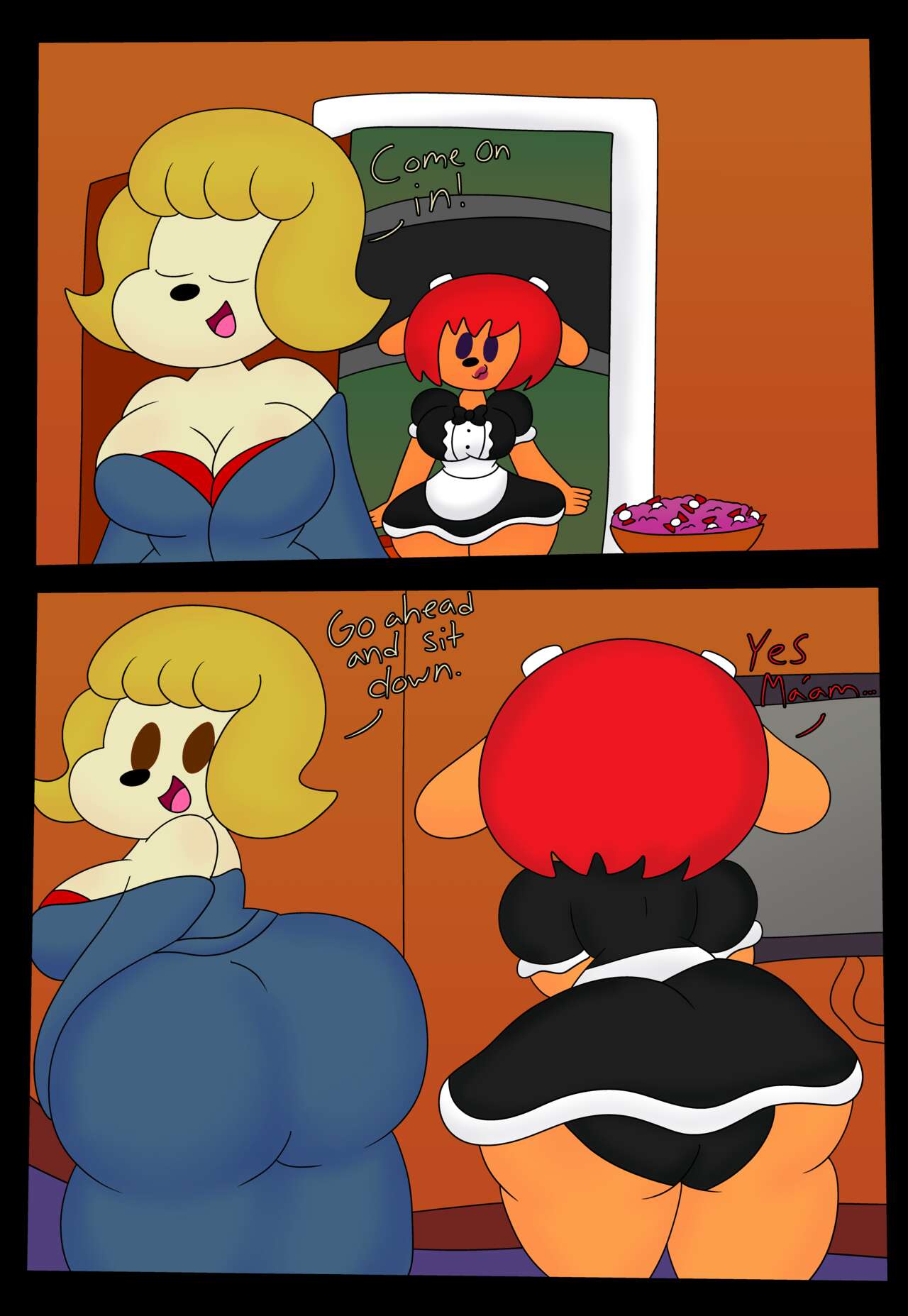 Um Jammer Lammy: Milky Treats page 4 full