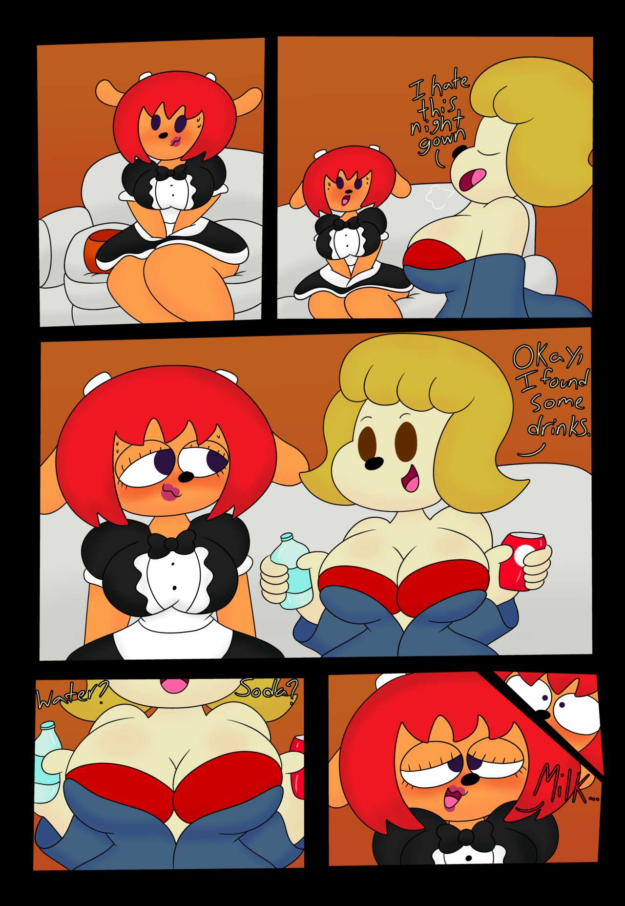 Um Jammer Lammy: Milky Treats page 5 full