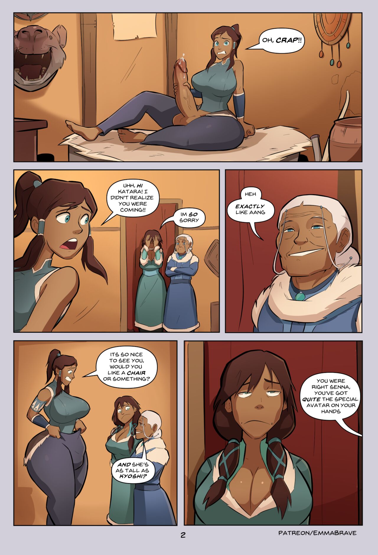 Korra: Book One page 2 full