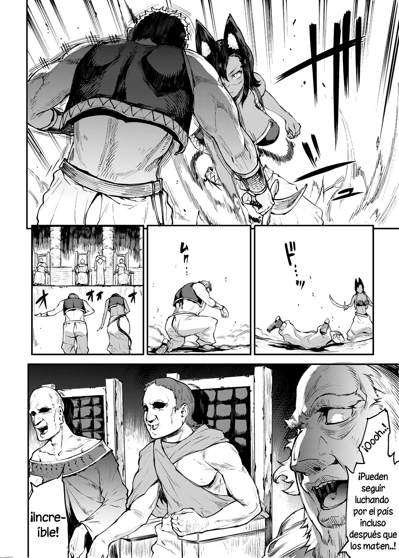 Futanari Kenbushi Jasim 2 | Futanari Sword Dancer Jasim - Part 2 page 8 full