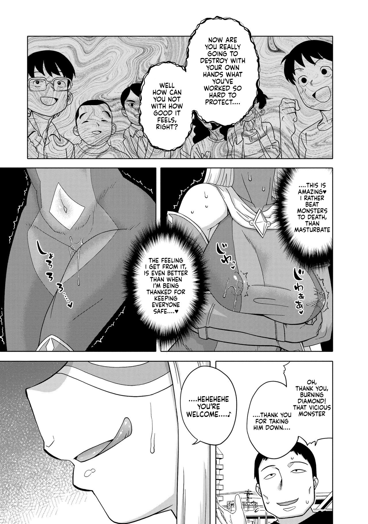 Superheroine Burning☆Diamond! page 9 full