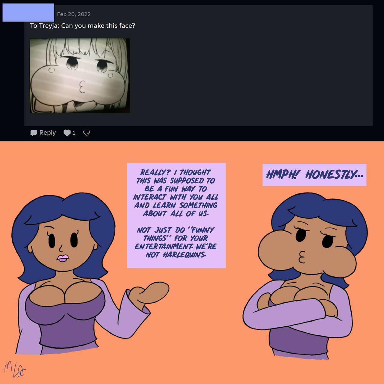 Locke &amp; Keia's Ever-Expanding Love Life QnA Vol. 1 page 6 full