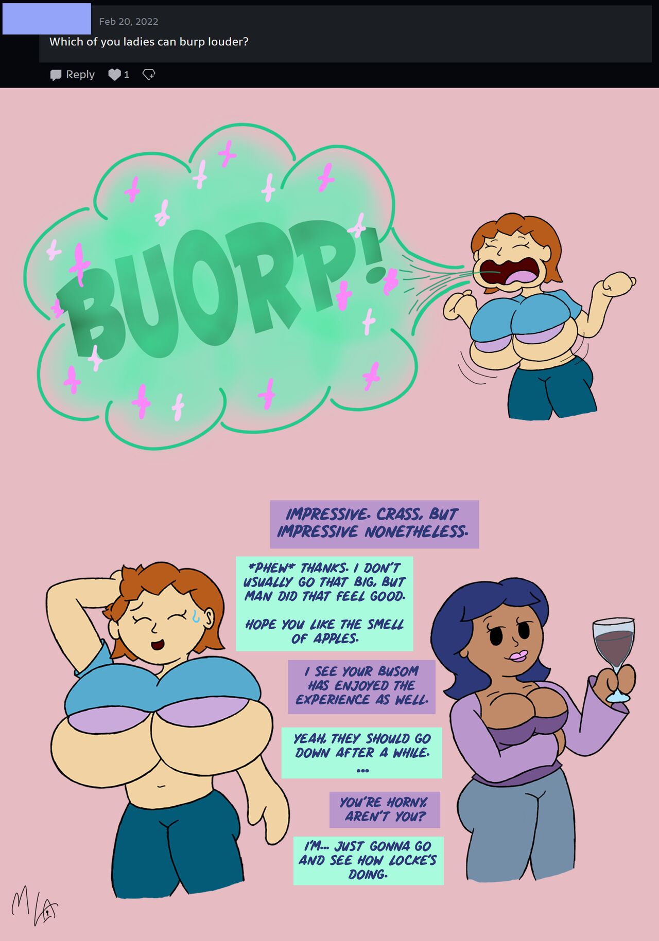 Locke &amp; Keia's Ever-Expanding Love Life QnA Vol. 1 page 8 full