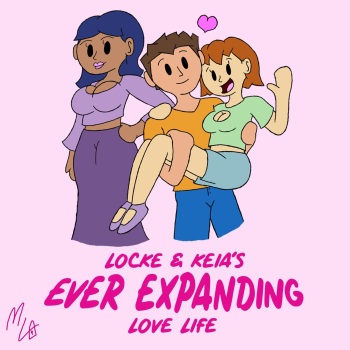 Locke &amp; Keia's Ever-Expanding Love Life QnA Vol. 1 cover