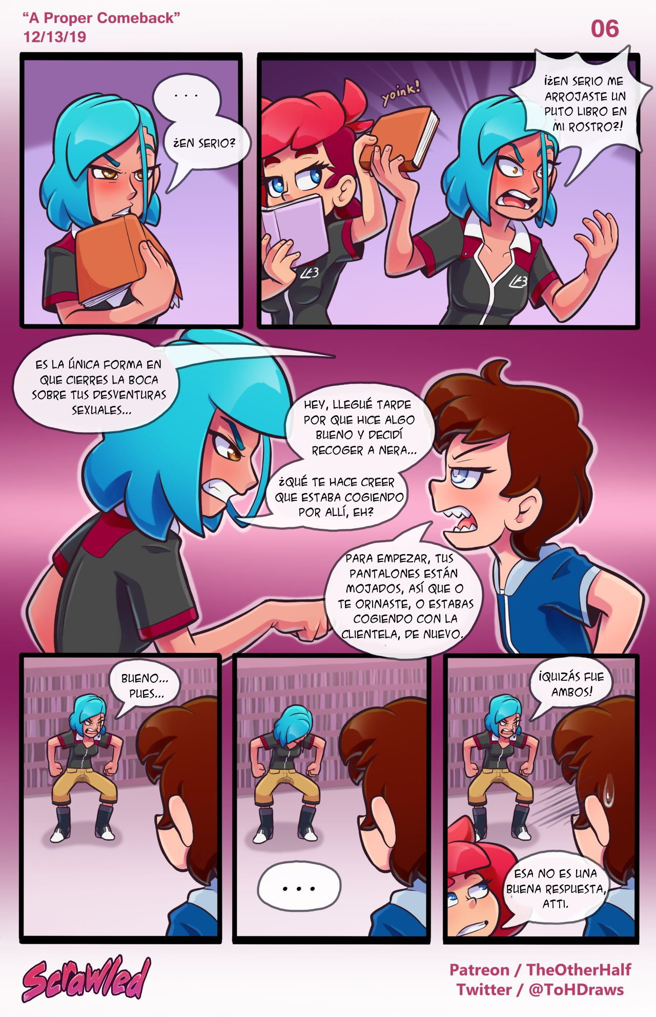 Scrawled -  -  - Complete page 7 full