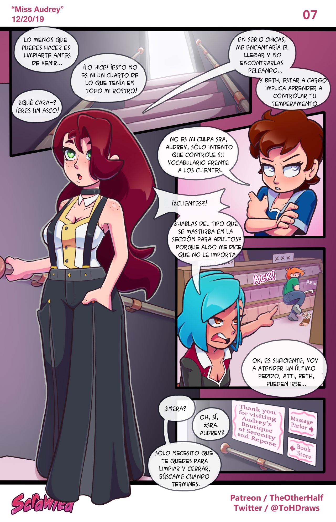 Scrawled -  -  - Complete page 8 full