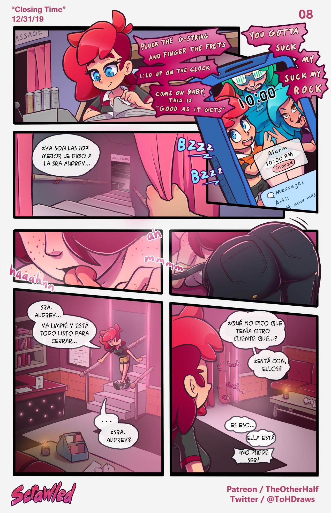 Scrawled -  -  - Complete page 9 full