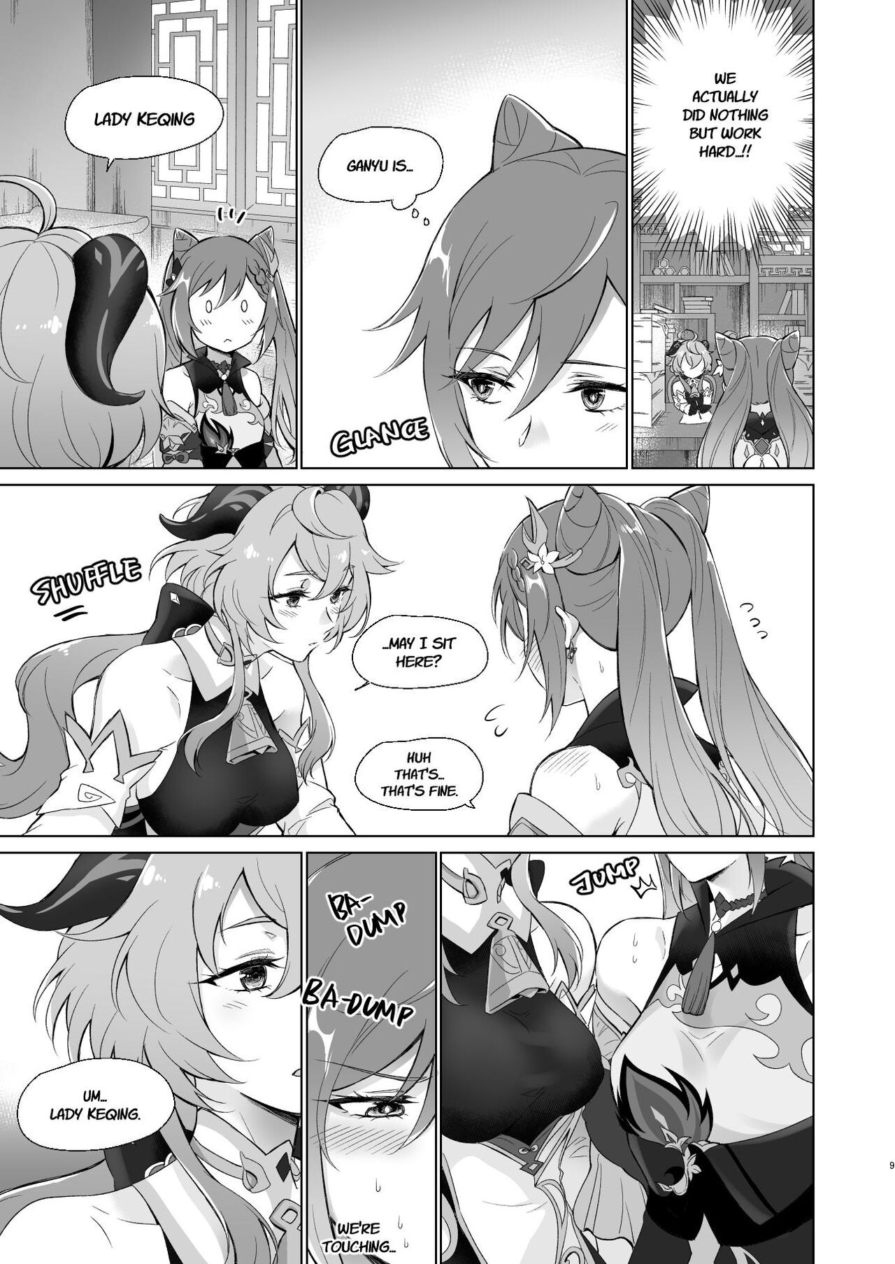 Ganyu to Ecchi ga Shitai! - Sleep with me, Ganyu page 8 full