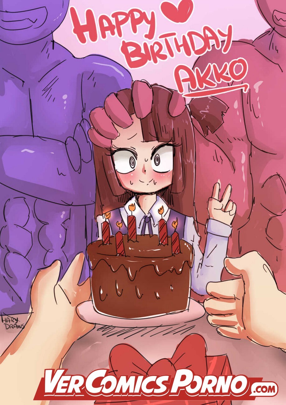 Happy Birthday Akko page 1 full