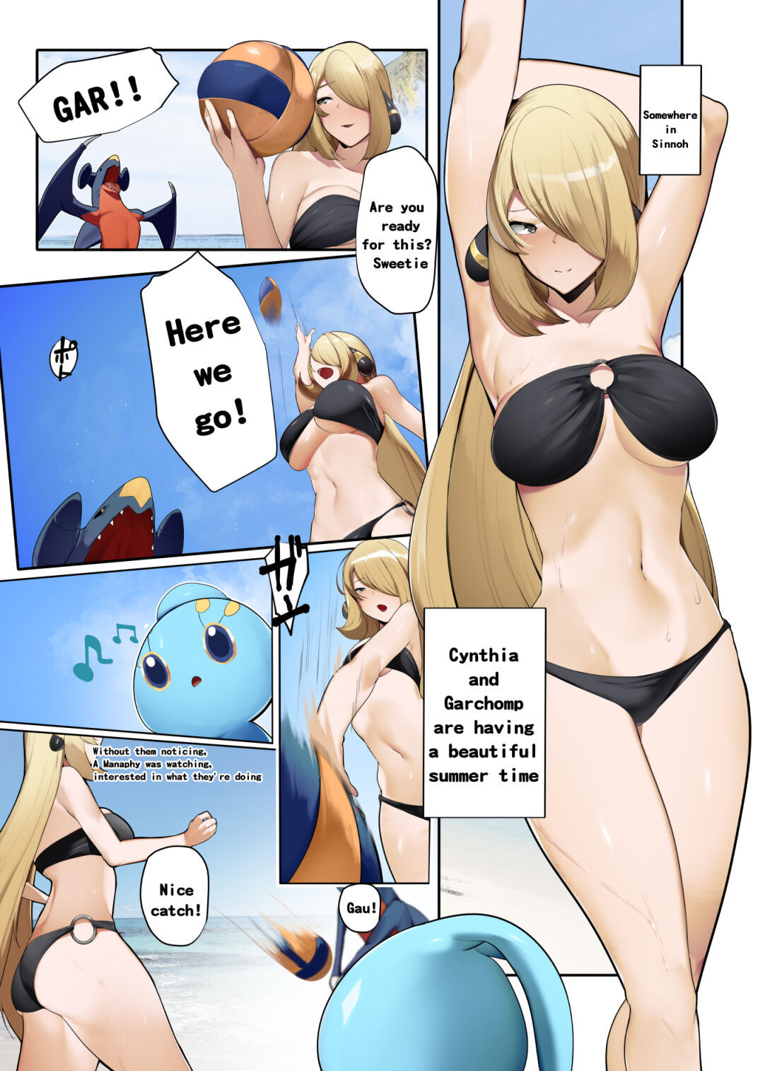 Garchomp's Day Out page 3 full