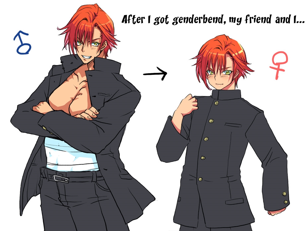 Seitenkango, Shinyuu to | After I got genderbend, my friend and I... page 1 full