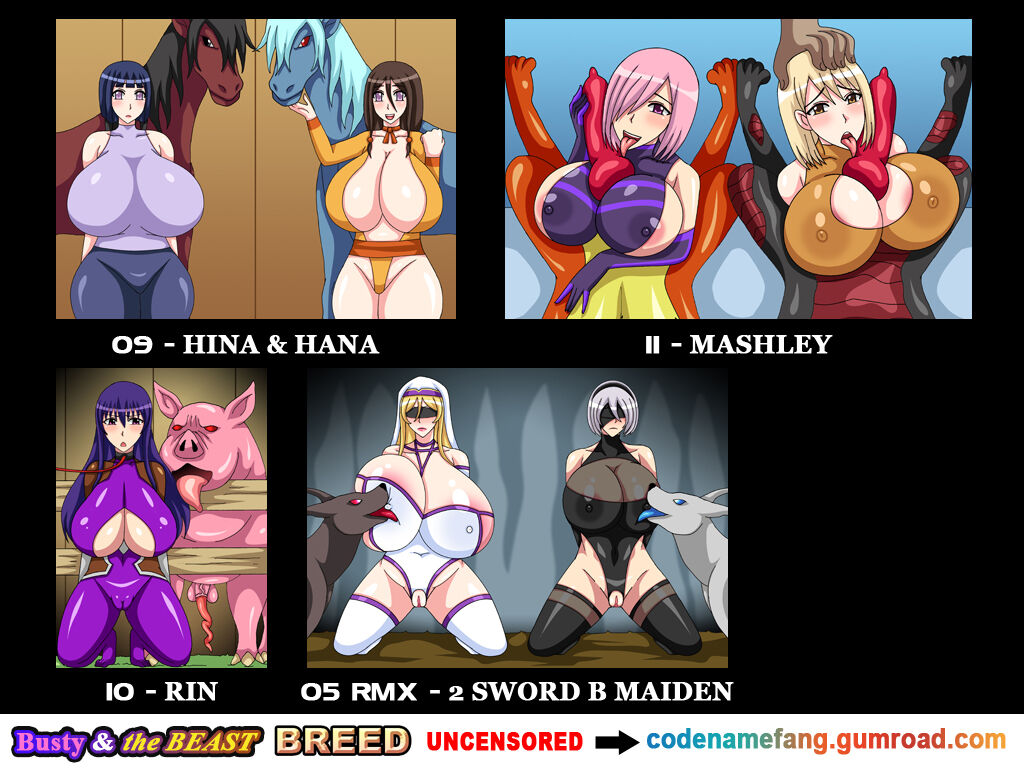Busty and the Beast BREED 05 RMX - 2 Sword B Maiden page 5 full