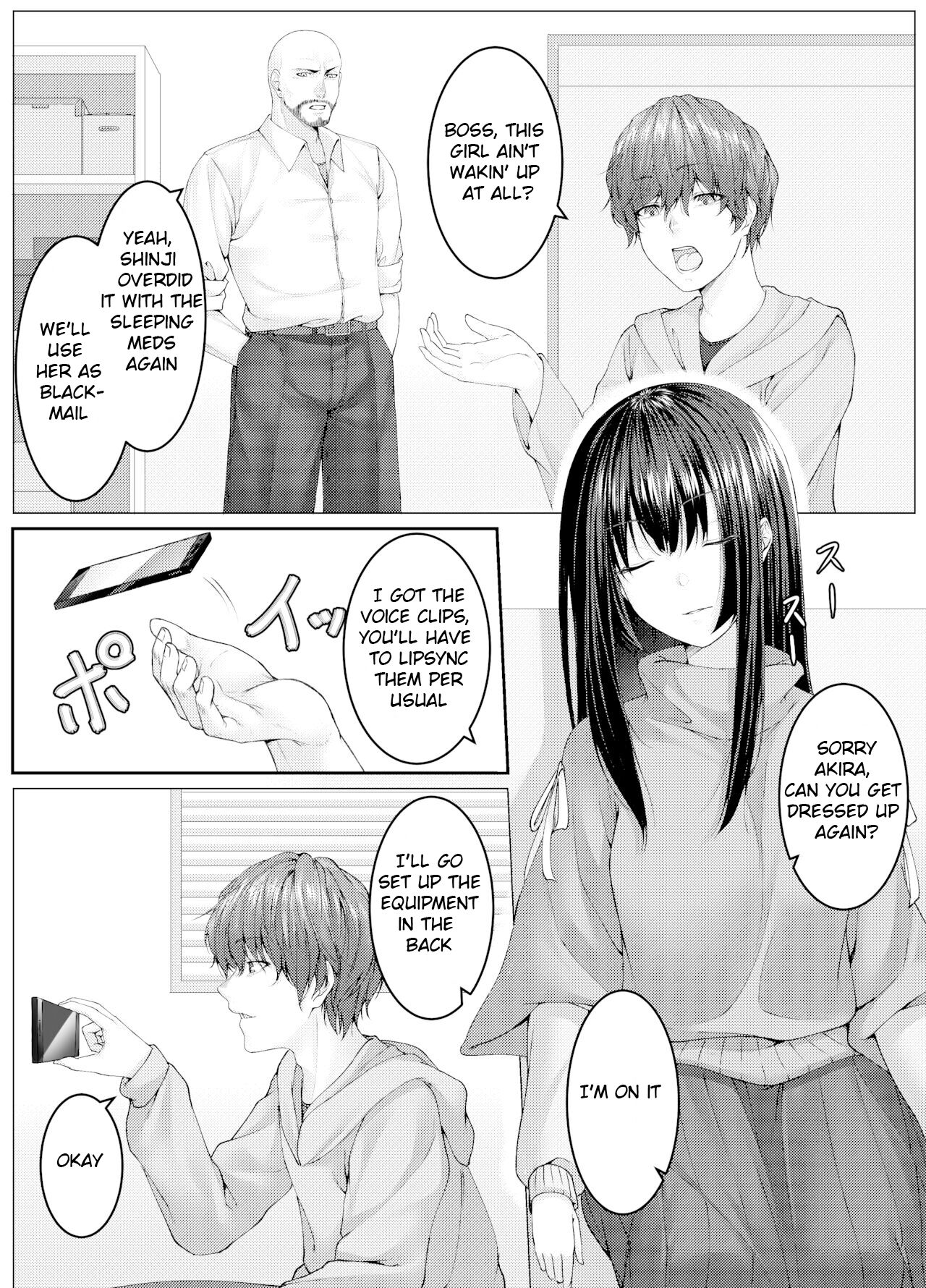 Pretend Hostage page 1 full
