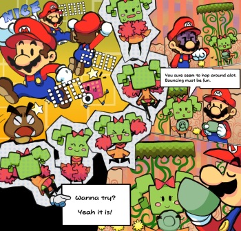 Mimi x Mario cover