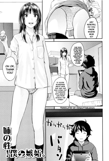 Ane no Sei! Boku no Shitto. | My Sister's Sex! My Jealousy. cover