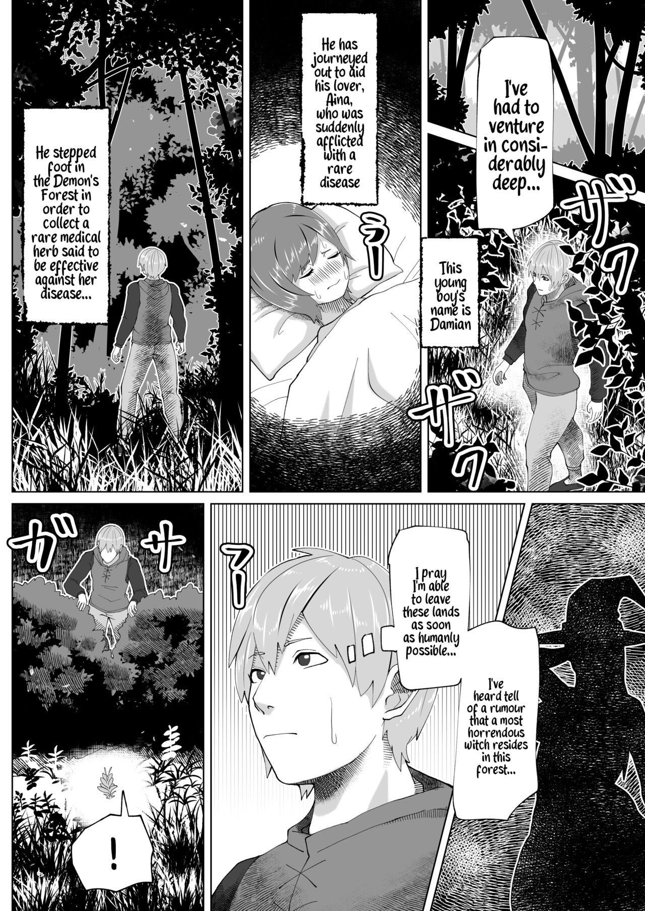 Futanari Majo no Mori | The Futanari Witch's Forest page 2 full