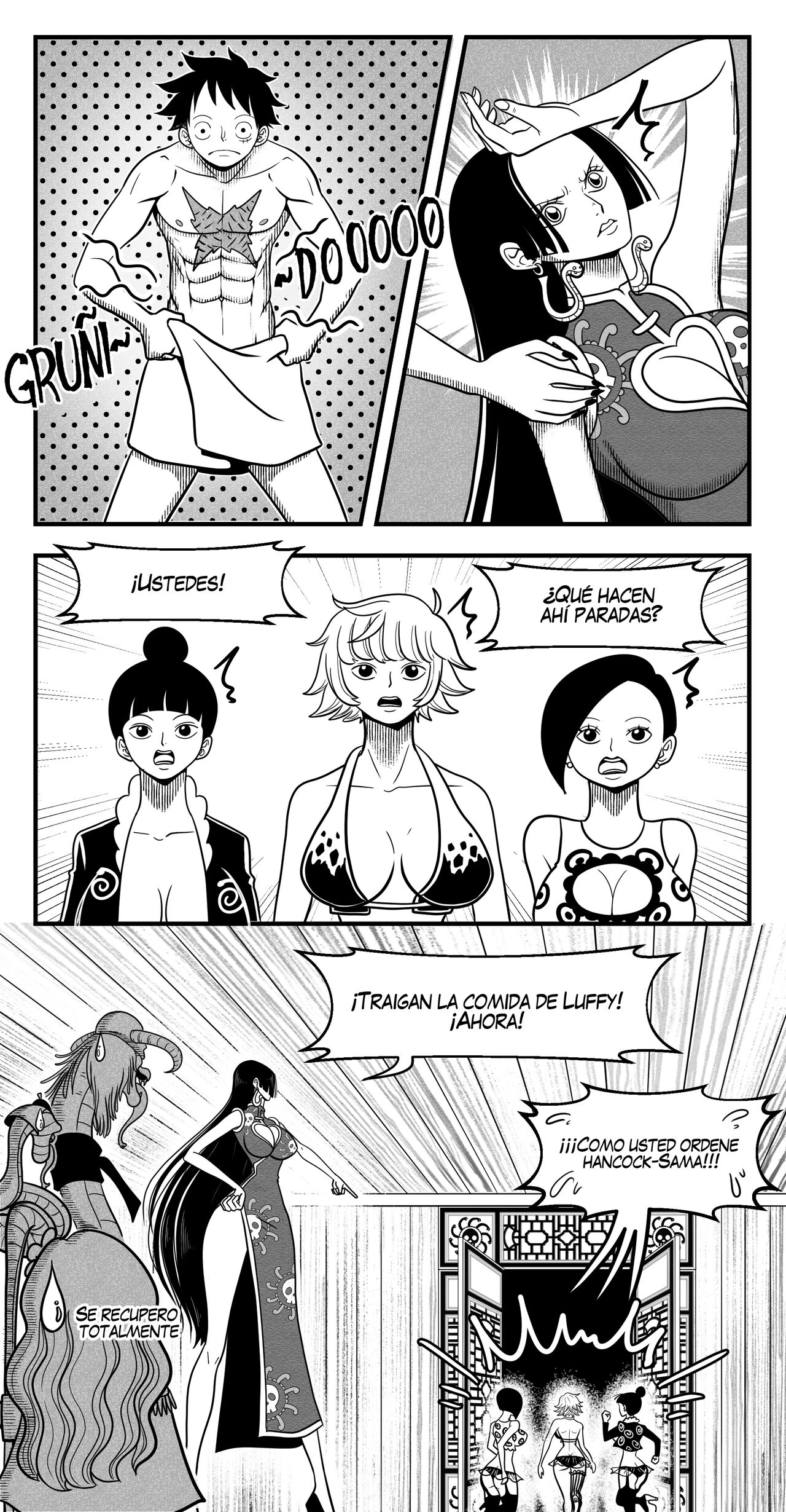 Flan Napolitano - Hancock x Luffy Parte 1 page 10 full