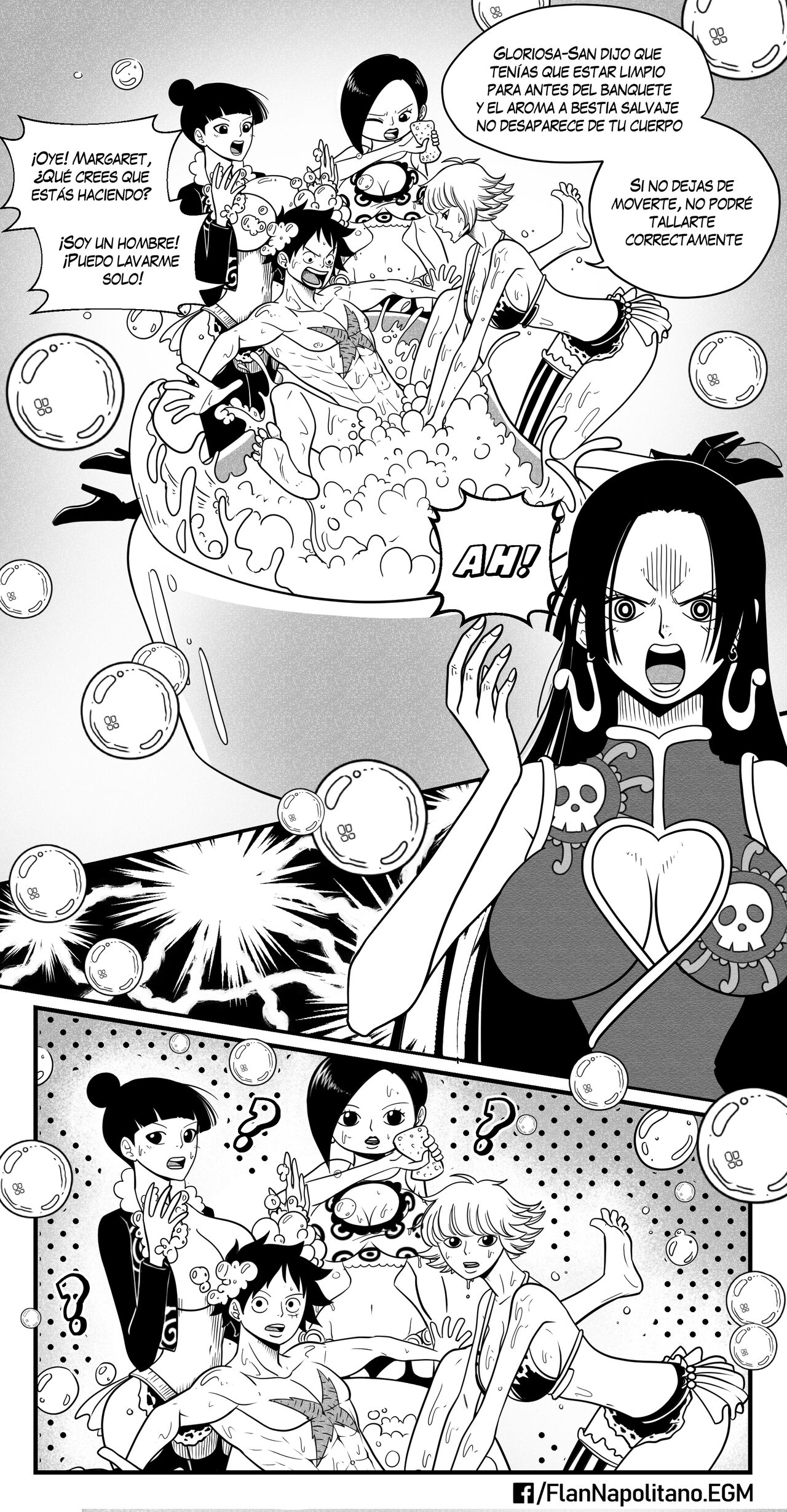 Flan Napolitano - Hancock x Luffy Parte 1 page 6 full