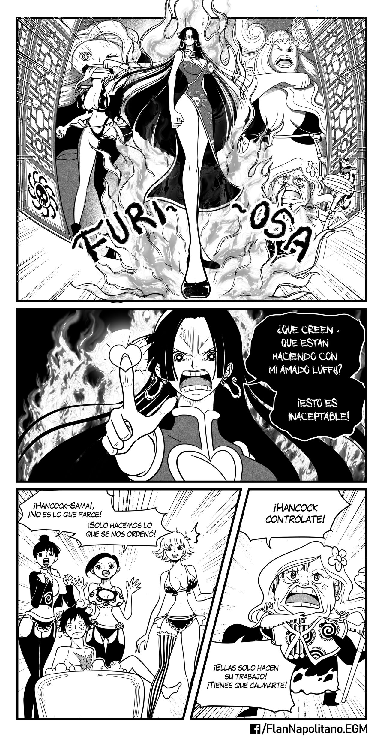 Flan Napolitano - Hancock x Luffy Parte 1 page 7 full