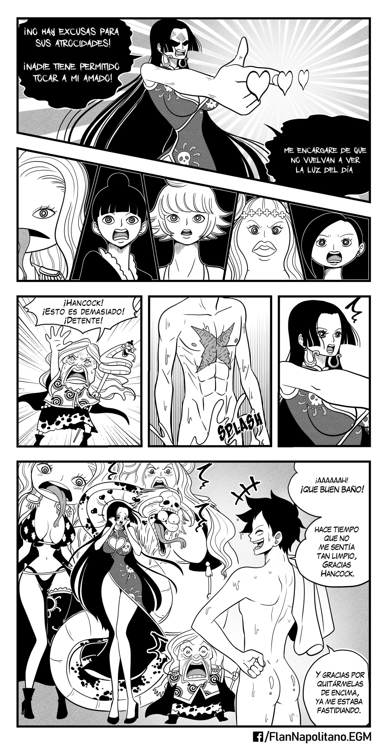 Flan Napolitano - Hancock x Luffy Parte 1 page 8 full