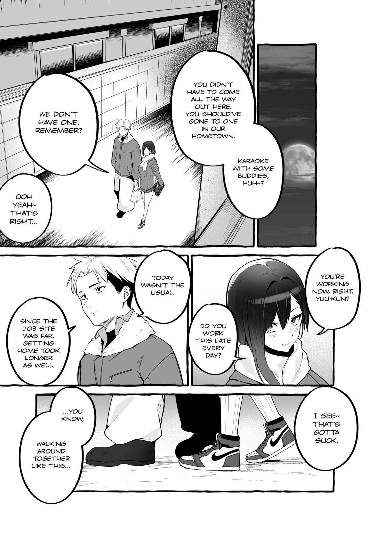 Kyonyuu Motokano o Tomete Agetara Orei ni Shiboritoraremakutta Hanashi. | A Story About How I Let My Busty Ex-Girlfriend Stay Over and Got Milked Dry in Return. page 4 full