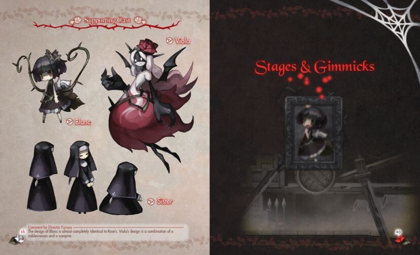 A rose in the twilight Artbook page 10 full