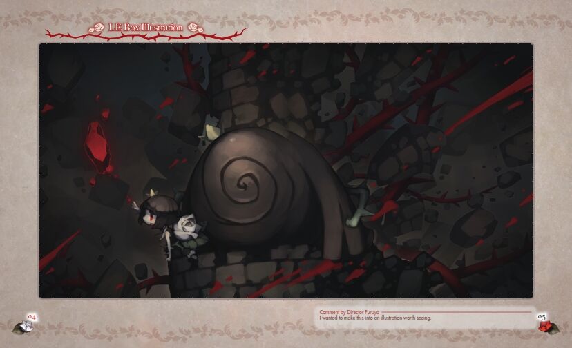 A rose in the twilight Artbook page 3 full