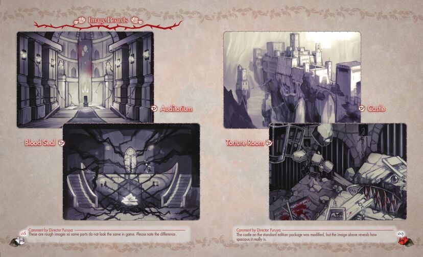 A rose in the twilight Artbook page 5 full