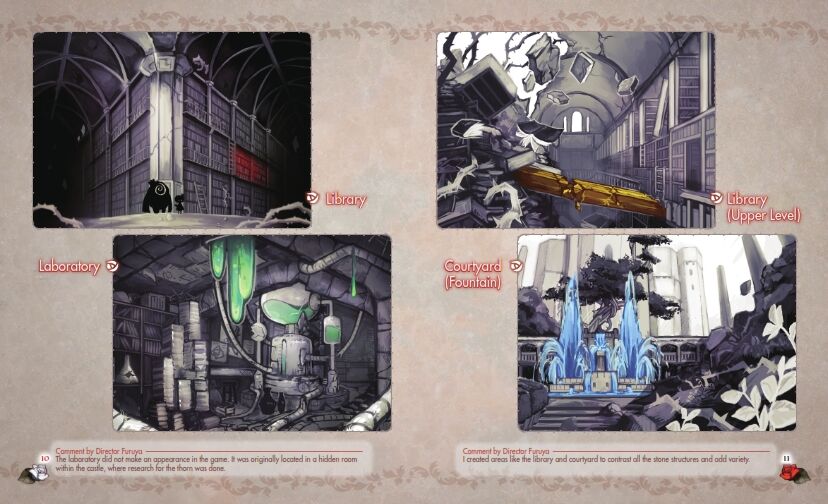 A rose in the twilight Artbook page 6 full