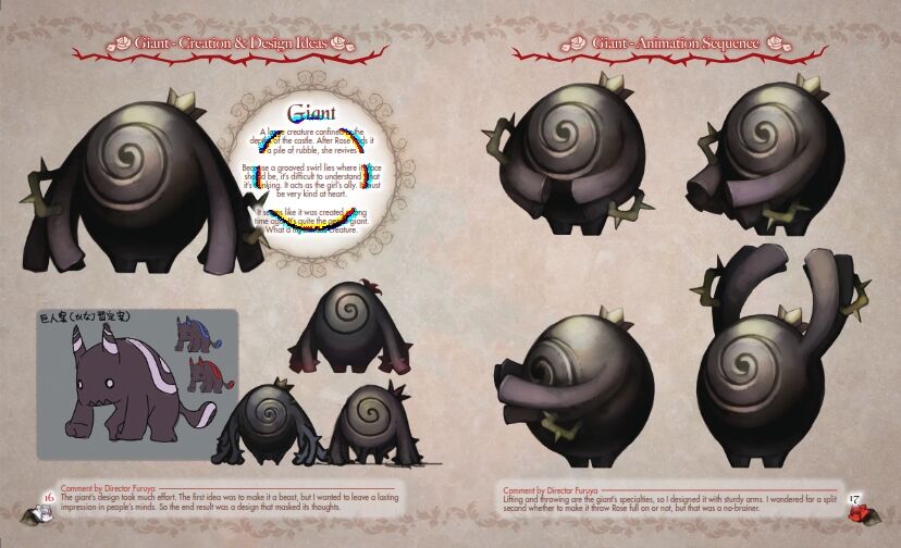 A rose in the twilight Artbook page 9 full